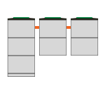 септик из колец 3+2+2