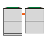 септик из колец 2+2